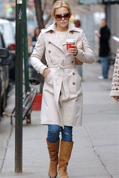 Style Watch Celebrity Trench Coats How To Style Trench Like A