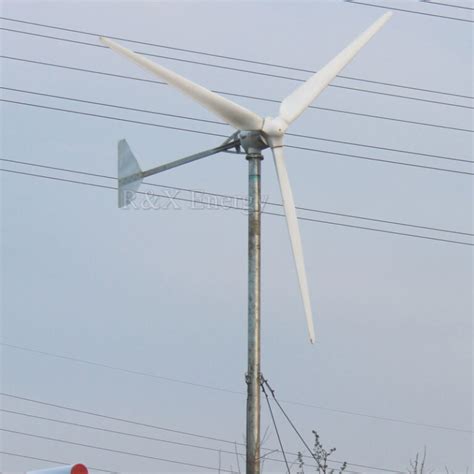 Wind Turbine Generator Rx 10kh3 Ac 240v 380v 10kw 10000 Watts 3 Blade