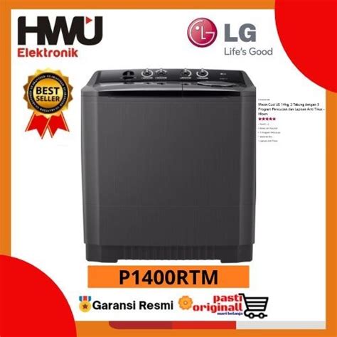 Jual Lg Mesin Cuci Tabung Kg Semi Auto Washer P Rtm Shopee