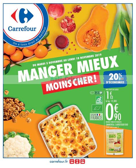 Anti Crise Fr Catalogue Carrefour Du Au Novembre Manger