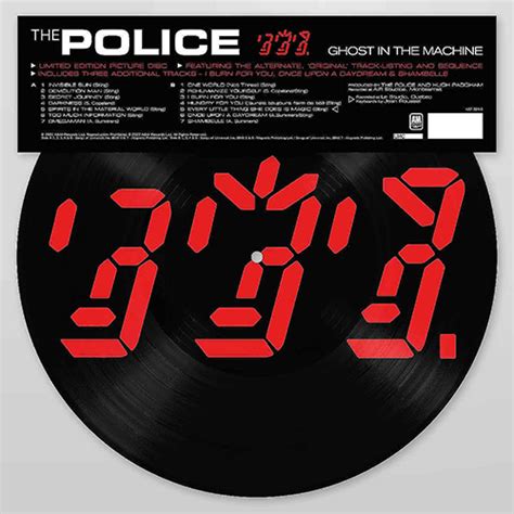 The Police Ghost In The Machine Music Stop