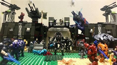 Halo Mega Construx Firebase Defense MOC Diorama YouTube