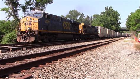 CSAO Conrail Shared Assets Operations Q300 Freight Train At St Denis