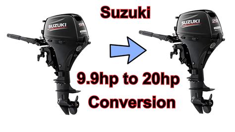 Suzuki Hp To Hp Conversion Df B To Df A Youtube