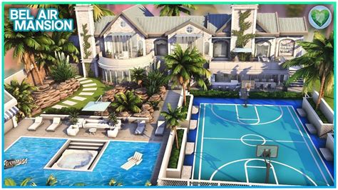 Ultimate Celeb Mansion 💰 Sunken Hot Tub No Cc Sims 4 Speed