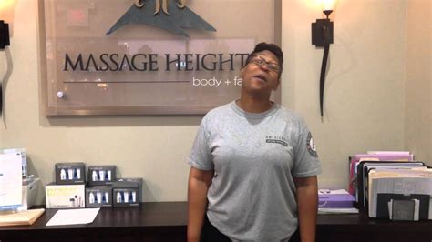 Massage Heights North Druid Hills Customer Testimonial Atlanta Ga Youtube