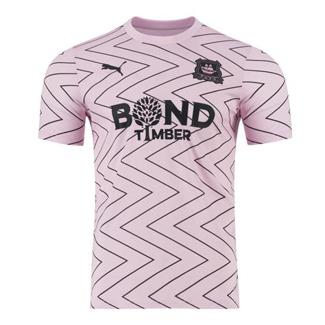 Nova camisa três do Plymouth Argyle 2023 2024 PUMA MDF