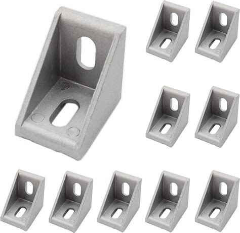 10pack Aluminum Profile Corner Bracket Ttzeze 40x30x40mm L Shape Right Angle Joint