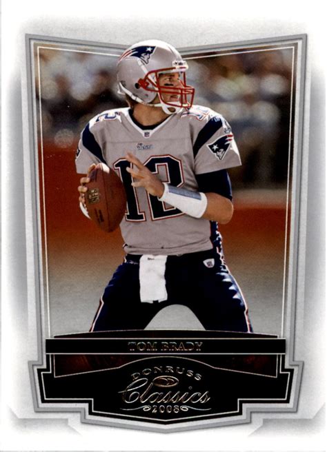 2008 Donruss Classics 58 Tom Brady NM MT