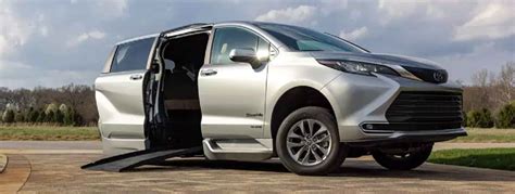 Braunability Toyota Sienna Hybrid Wheelchair Vans For Sale