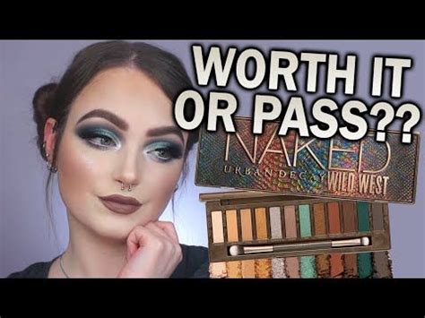 THE PIGMENT Urban Decay Naked Wild West Palette Review And Tutorial