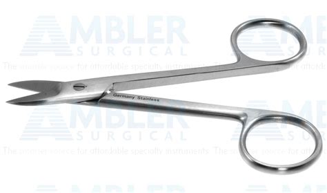 Wire Cutting Scissors 4 Straight Blades Ring Handle Ambler Surgical