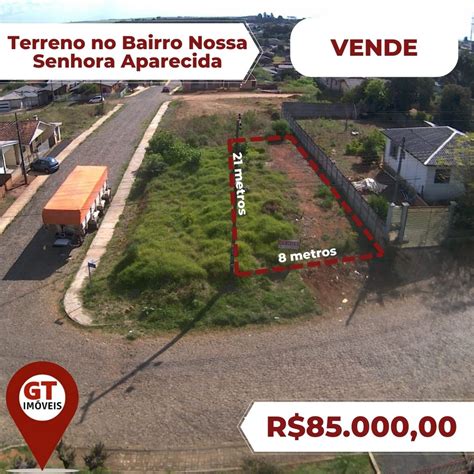 Terreno No Bairro Nossa Senhora Aparecida