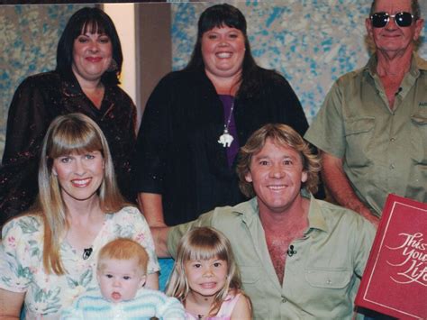 steve irwin sister reveals family feud  bindi robert  terri