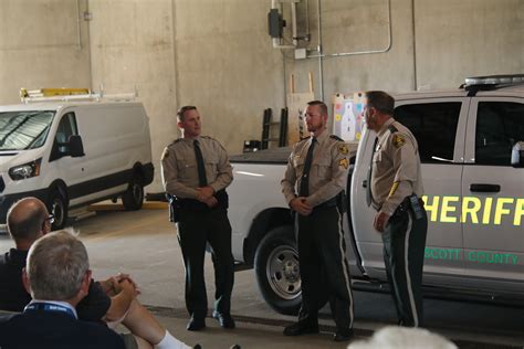 Promotional Ceremony Scott County Iowa