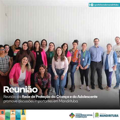 REUNIÃO REUNIÃO DA REDE DE PROTEÇÃO DA CRIANÇA E DO ADOLESCENTE