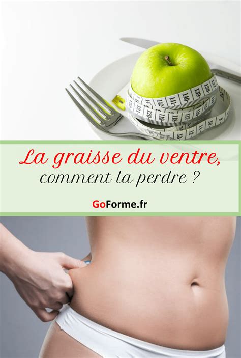 Comment Perdre La Graisse Du Ventre Rapidement Goforme Repas Pour