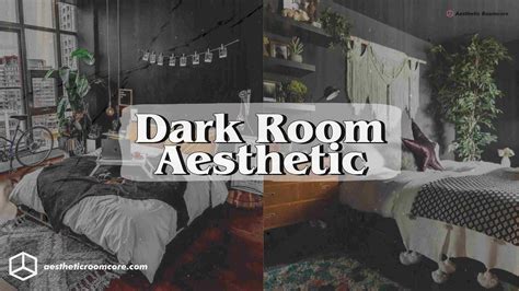 Dark Room Aesthetic | Dark Bedroom Decor Ideas | Aesthetic Roomcore