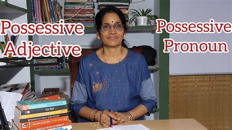 Difference Between Possessive Pronoun And Possessive Adjective Englishgrammar Youtube