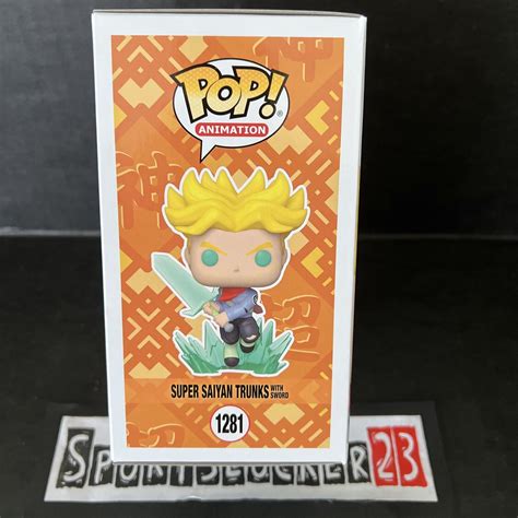 Funko Pop Super Saiyan Trunks With Sword Glow In The Dark Amazon