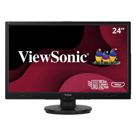 ViewSonic VA2446MH LED 24 Inch Full HD 1080p LED Monitor With HDMI And