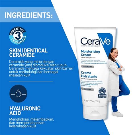 Cerave Cerave Moisturising Cream 177ml Watsons Indonesia