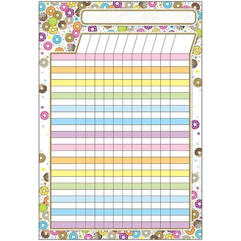 Ashley Productions Smart Poly Dry Erase Incentive Chart With Grommet