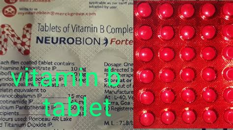 Neurobion Forte Tablet Review Vitamin B Tablet Uses YouTube