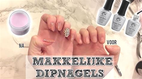 MAKKELIJK DIP NAGELS MAKEN ZELF ACRYL ZETTEN YouTube