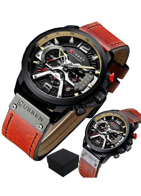 Curren Chronograph Military F Rfi Kar Ra Dobozban B R Sz Jjal Emag Hu