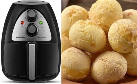 Pão de Queijo na Airfryer Receita Super Fácil e Rápida de Preparar