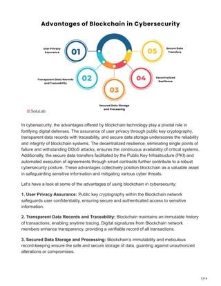 Role Of Blockchain Technology In Cybersecurity Pdf