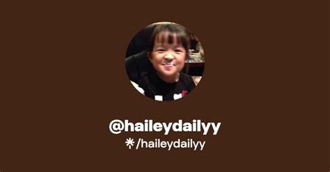 Haileydailyy Listen On Youtube Spotify Linktree