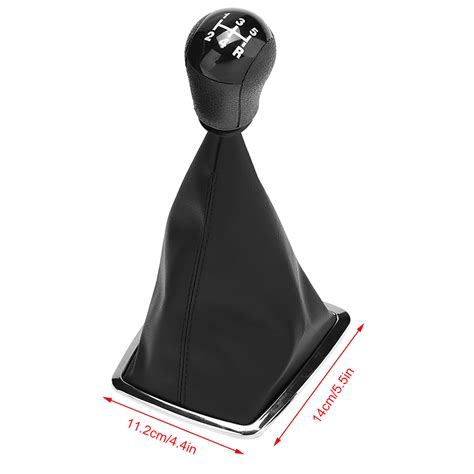 5 Speed Gear Stick Shift Knob Gaiter Boot Cover For MK2 20042008 EBay