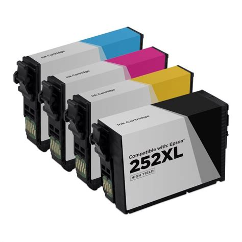 Cost Saving Hy 4 Cartridge Set For Epson 252xl Ink 123inkjets