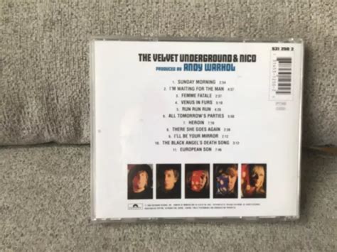 THE VELVET UNDERGROUND Andy Warhol Cd 1 22 PicClick UK