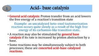 Catalysis mechanisms | PPT