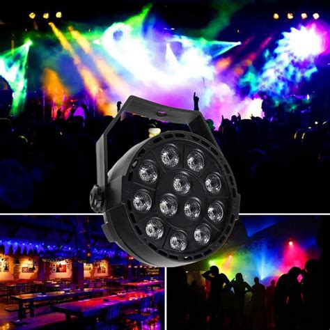 Led Par X W Rgbw Led Lumi Re De Sc Ne Avec Dmx Grandado