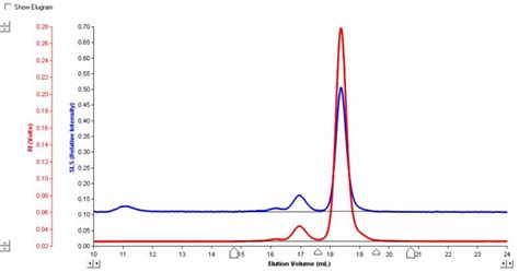 Absolute Size Exclusion Chromatography Of Bsa Brookhaven Instruments