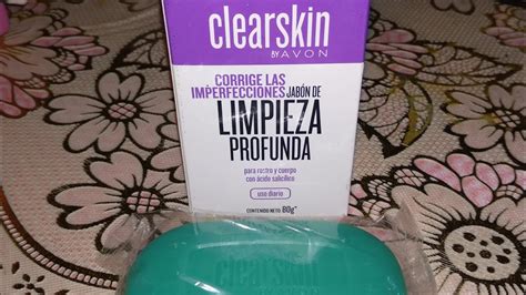 Review Jabón ClearSkin Avon YouTube