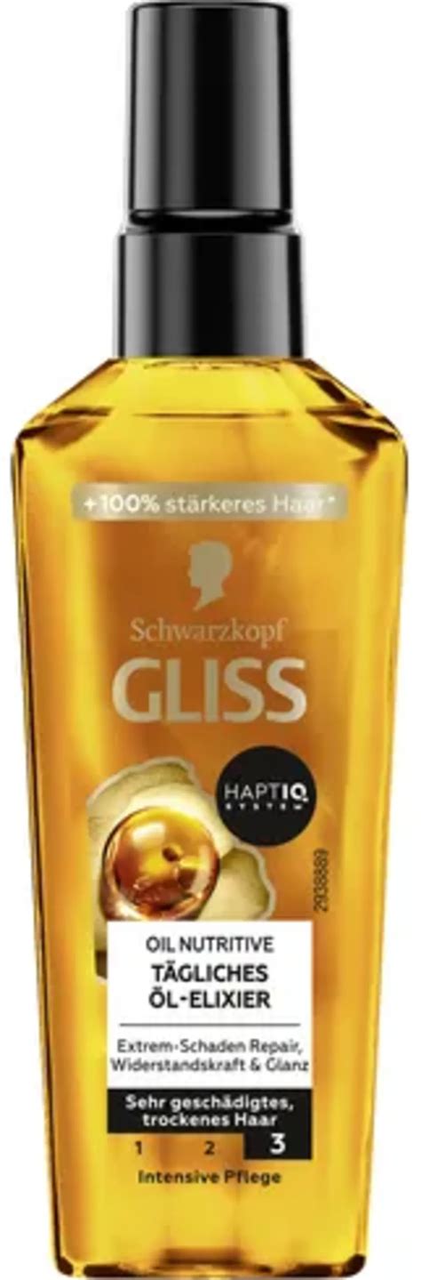 Schwarzkopf Gliss Kur Oil Elixir Olejek Do W Os W Ml Oh Feliz