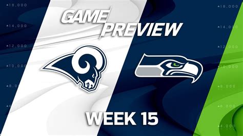 Los Angeles Rams Vs Seattle Seahawks Nfl Week Game Preview Mts