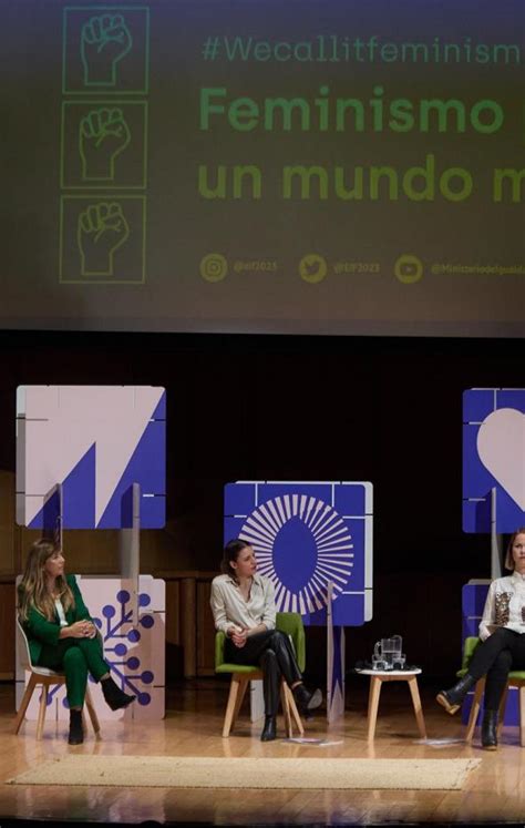 Varias Feministas Increpan A Irene Montero Y La Ministra Les Responde