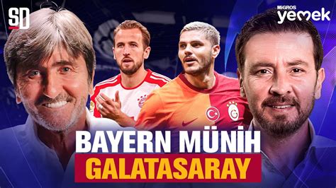 BAYERN MÜNİH GALATASARAY MAÇ SONU CANLI Rıdvan Dilmen ve Ersin