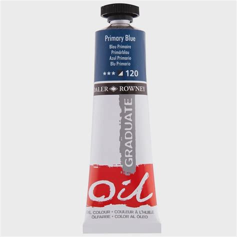 Tinta Óleo Daler Rowney Graduate 120 Primary Blue 38 ml 117038120