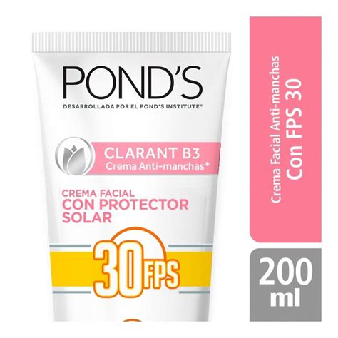 Crema Facial Pond S Clarant B3 Antimanchas 30FPS 200 G Walmart