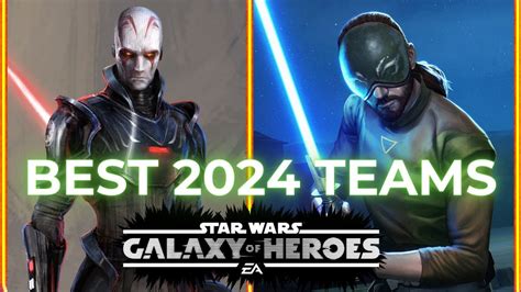 10 BEST Teams For SWGOH In 2024 YouTube