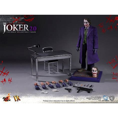 正版 絕版 Hot Toys DX 小丑 全新未拆品 HOTTOYS 黑暗騎士 蝙蝠俠 Joker 希斯萊傑 蝦皮購物