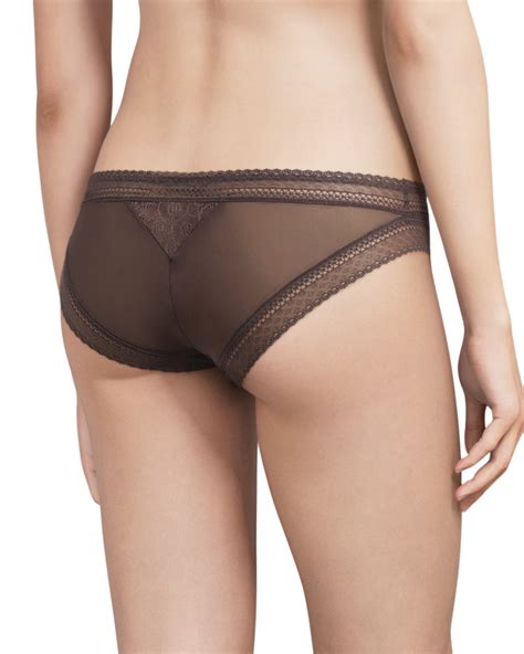 Chantelle Festivite Lace Brazilian Bikini Briefs Neiman Marcus