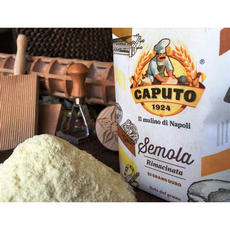 Caputo Semola Rimacinata Double Milled Durum Wheat Semolina Flour 1k